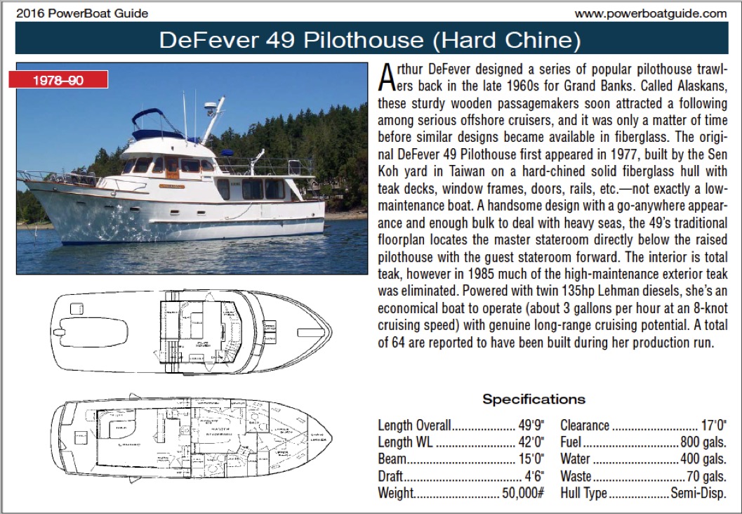 Defever 49 RPH Specifications